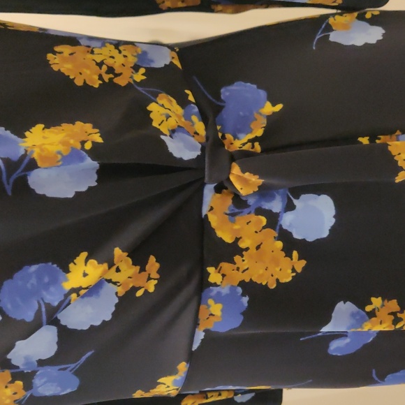 Talbots Jersey Twist Midi Dress sz 6 - Picture 5 of 14